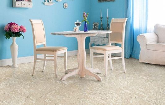 Пробковый пол Corkstyle - Eco Cork Madeira White клеевой