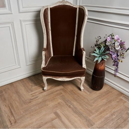 Виниловый ламинат Vinilam - Parquet Herringbone Glue Паркет Северный (GD11133)