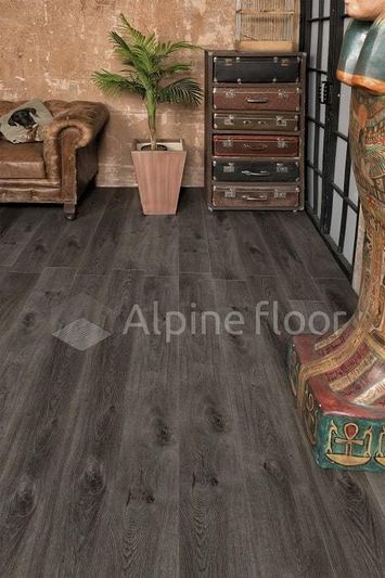 Каменно-полимерный ламинат (ABA) Alpine Floor - Premium XL Дуб торфяной (ECO 7-11)