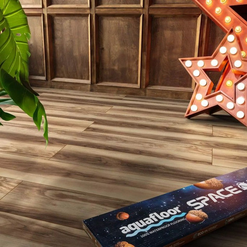 Виниловая плитка AquaFloor - Space Nuts Xl Glue AF4074NXL