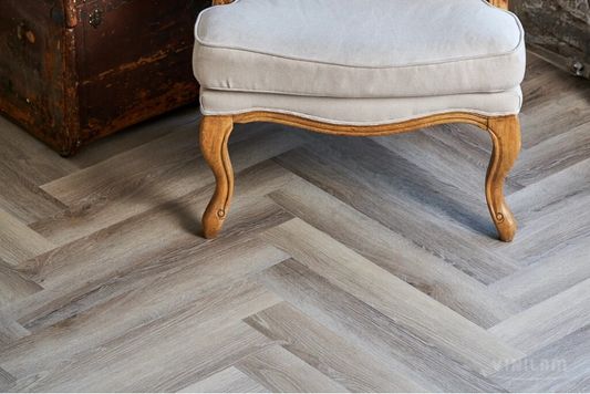 Виниловый ламинат Vinilam - Parquet Herringbone Glue Паркет Эрмитаж (GD11122)