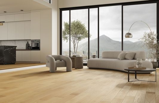 Кварцевый паркет Quartz Parquet Классик - Дуб Медовый Раф (463 7/1,2 мм)