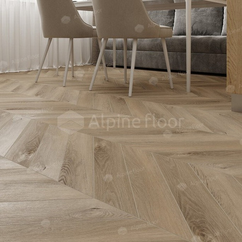 SPC ламинат Alpine Floor - Chevron Дуб Синистра (ECO 18-6)