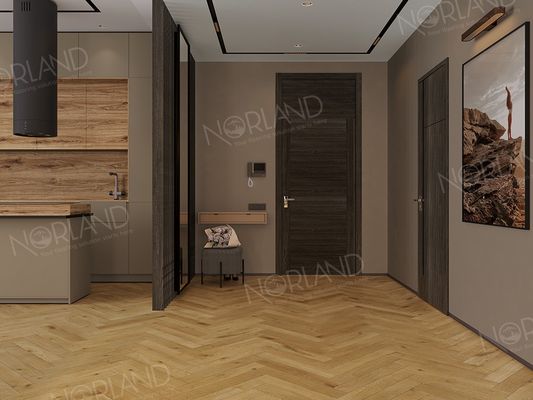 Ламинат Norland Елка Элегантная Сила (Herringbone Elegant Strong) - Дуб Хайнан (LF304-09)