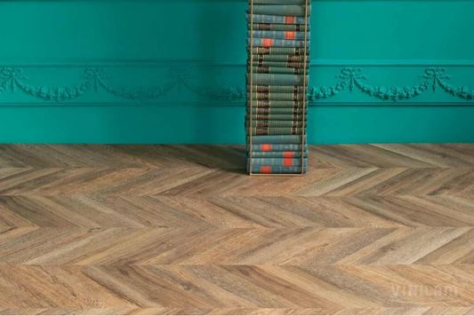Виниловый ламинат Vinilam - Parquet Chevron Шеврон Нормандия (RI153610CL4-2.5)