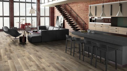 Виниловый ламинат Tarkett Art Vinyl - Prime click Amber beige