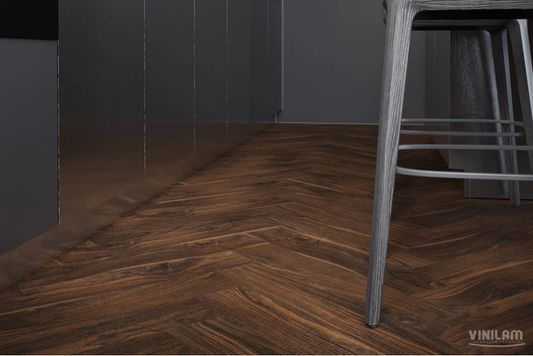 Виниловая плитка VinilPol - Herringbone Glue (LVT) Паркет Да Винчи (9977)