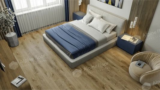 Виниловый ламинат Alpine Floor - Liberty Loose Lay LVT Дуб Натуральный Отбеленный (ECO 23-3)