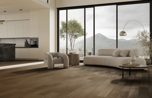 Кварцевый паркет Quartz Parquet Классик - Дуб Брауни (413 5/0,6 мм)