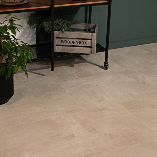 WPC ламинат Vinilam - Ceramo Stone Бетон Белый (71615-8)