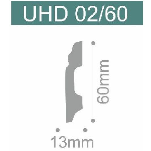 Напольный плинтус Solid - UHD 02/60