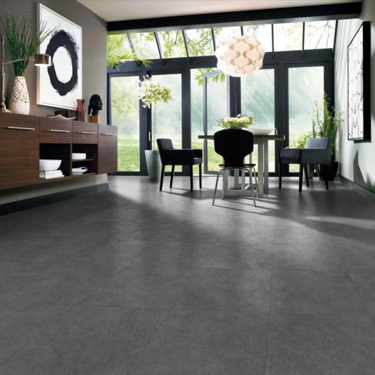 Виниловая плитка Vertigo - Loose Lay Stone Concrete Dark Grey (8520)