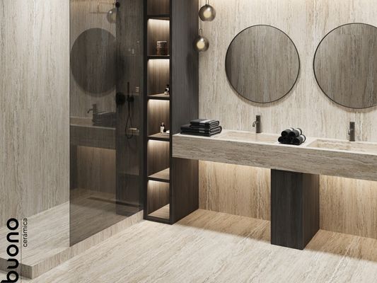 Керамогранит Buono Ceramica - Travertino Beige Matt  (S4442M)