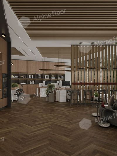 Каменно-полимерный ламинат (SPC) Alpine Floor - Титан Паркет Минос (ECO 29-4)