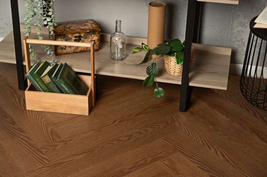 Виниловый ламинат Vinilam - Parquet Herringbone Винсент