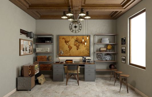 SPC ламинат Stone Floor - Травертин Бежевый (234-1 НР)
