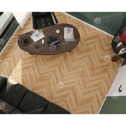 SPC ламинат Alpine Floor - Chevron Дуб Самерсет (ECO 18-19)