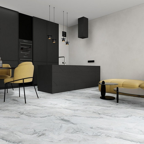 MSPC ламинат Stone Floor - Big Stone Жемчужный мрамор (DCD1-3 MP)