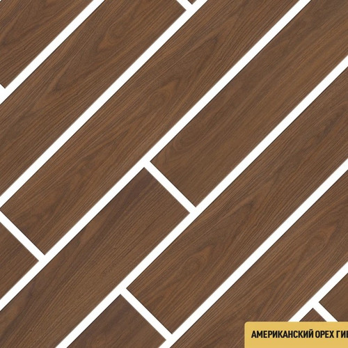 Каменно-полимерный SPC ламинат FirstFloor - Американский орех Гибсон (1F007)
