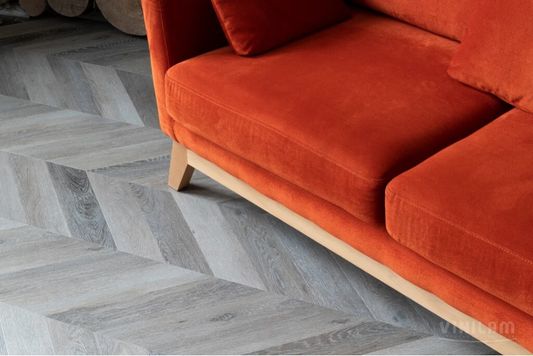 Виниловый ламинат Vinilam - Parquet Chevron Шеврон Легран (RI444515CL4-2.5)