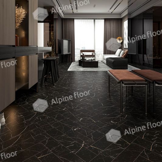 Каменно-полимерный ламинат (SPC) Alpine Floor - Адамант Паркет Неро (ECO 31-11)