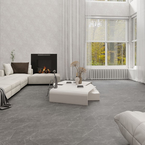 MSPC ламинат Stone Floor - Big Stone Мрамор Графитовый (88182-3 MP)