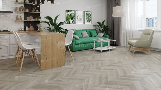 Кварц виниловая плитка Alpine Floor - Chevron LVT Дуб Фантазия (ECO 20-1)