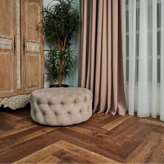 Виниловый ламинат Vinilam - Parquet Herringbone Glue Паркет Версальский (GD11177)