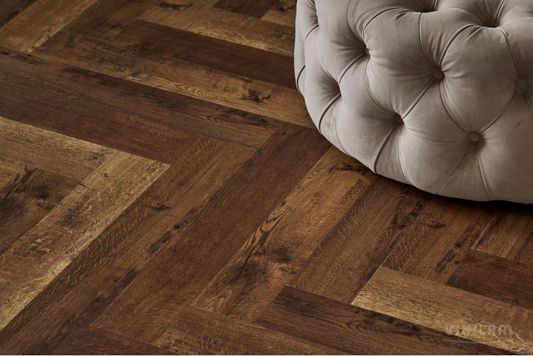 Виниловый ламинат Vinilam - Parquet Herringbone Glue Паркет Версальский (GD11177)