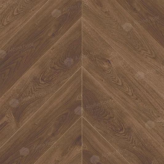 SPC ламинат Alpine Floor - Chevron Дуб Коричневый (ECO 18-13)
