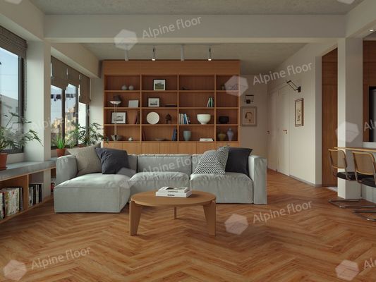 Каменно-полимерный ламинат (SPC) Alpine Floor - Титан Паркет Олимп (ECO 29-6)
