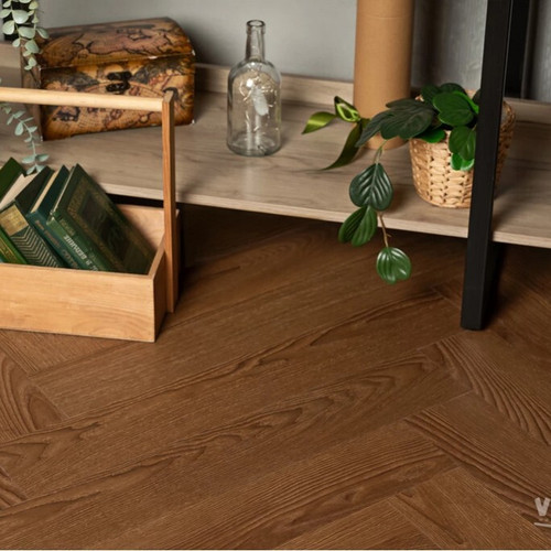Виниловый ламинат Vinilam - Parquet Herringbone Glue Паркет Винсент (GD11200)