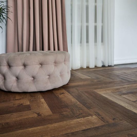 Виниловый ламинат Vinilam - Parquet Herringbone Версальский