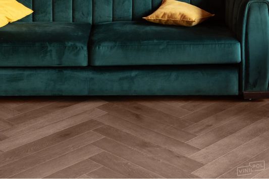 Виниловая плитка VinilPol - Herringbone Glue (LVT) Паркет Пикассо (9911)