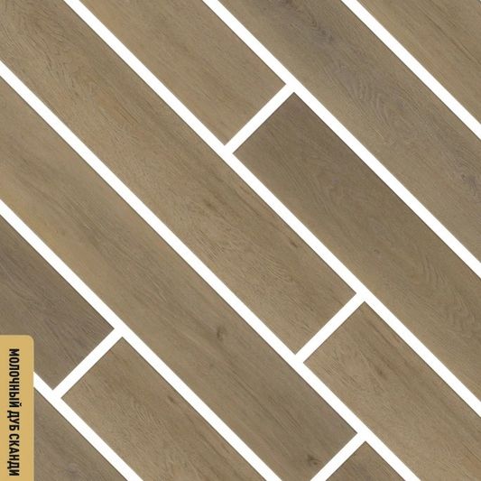 Каменно-полимерный SPC ламинат FirstFloor - Молочный дуб сканди | Skandi Oak Milk (1F016)