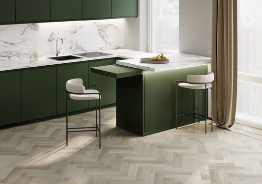 SPC Ламинат Refloor Fargo - Herringbone Дуб Рокфорд (44-10004-1)