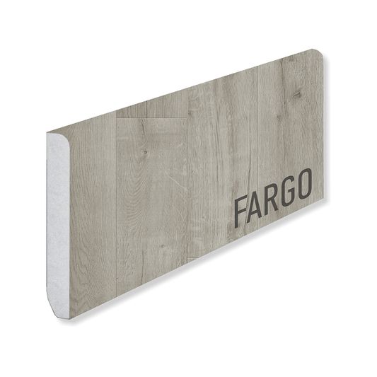 Кварцевый плинтус Fargo 81996-14 Дуб Лондонский туман