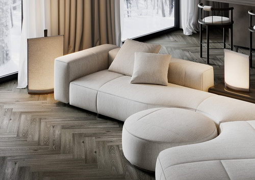 Кварцевый ламинат (SPC) Fargo Parquet - Дуб Рыцарский Замок (33-379-6)