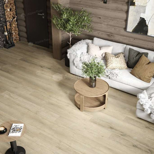 Каменно-полимерный ламинат (ABA) Alpine Floor - Premium XL Дуб Сливочный (ECO 7-19)