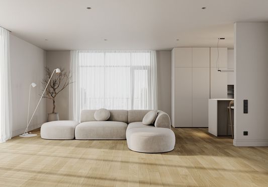 Кварцевый паркет Quartz Parquet Классик - Дуб Хельсинки (1258-58 5/0,6 мм)