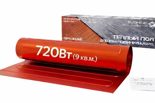 Теплый пол нагревательный мат Теплолюкс EvoHeat 720Вт (9 кв.м.)