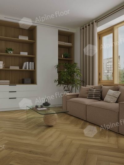 Каменно-полимерный ламинат (SPC) Alpine Floor - Титан Паркет Антей (ECO 29-11)