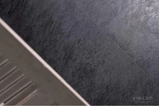 SPC ламинат Vinilam - Ceramo Сланцевый Черный (61607-8мм)